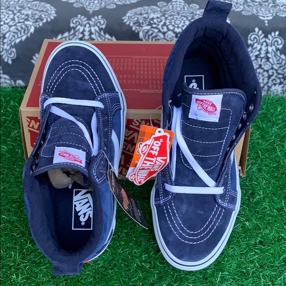 VANS SK8-Hi Mte Navy/True White WMNS - Picture 4 of 16